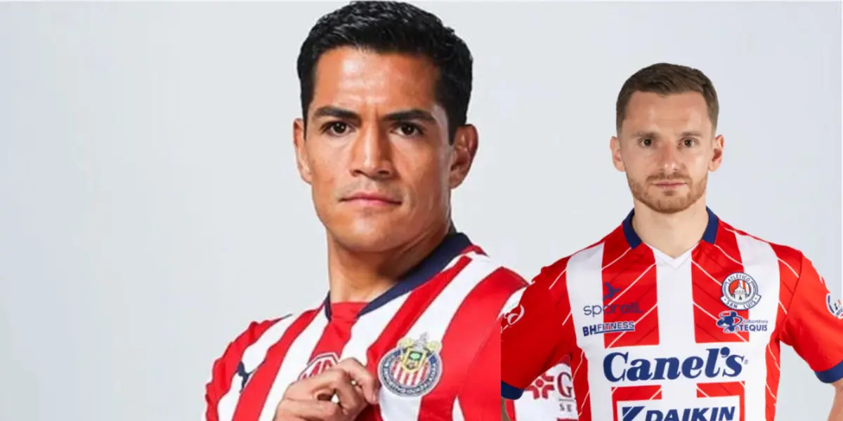 Chapo y Salles Lamonges/ FOTO: Atlético de San Luis