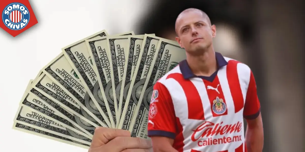 Chicharito Hernánde en Chivas (Fuente: MEXSPORT)