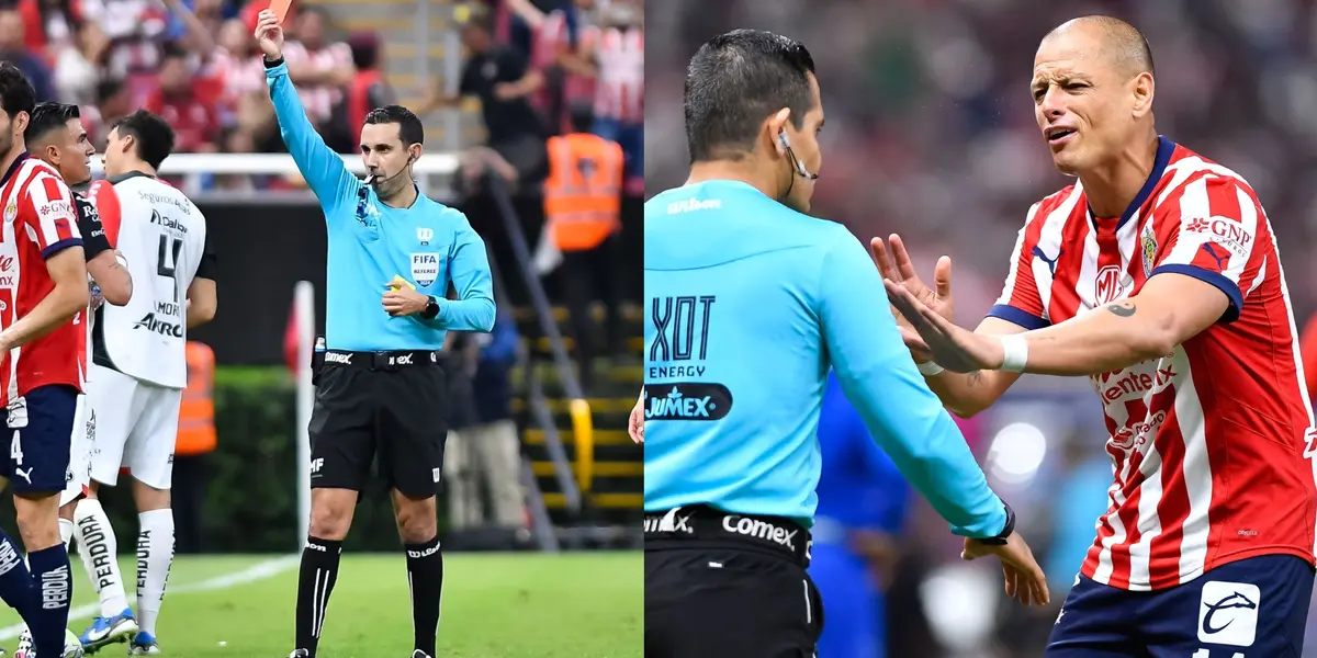 Chicharito Hernández enfrenta doble sanción tras lo realizado en el Chivas vs Atlas | Foto: MexSport