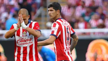 Chicharito y Pocho con Chivas/FOTO: Archivo Chivas