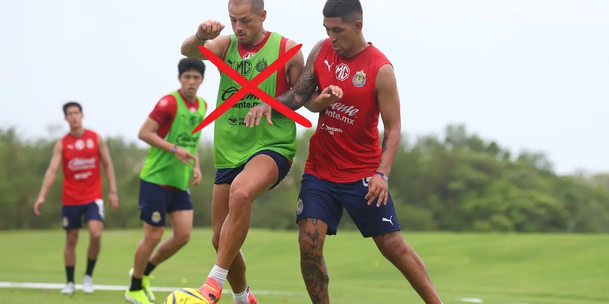 Chicharito y Pocho en la pretemporada con Chivas