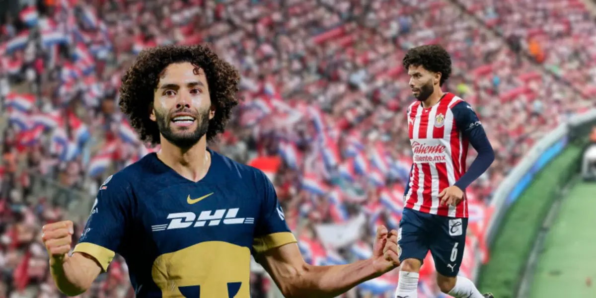 Chino Huerta con Pumas y con Chivas