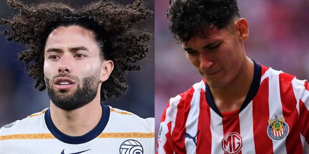 Chino y Chiquete están con un pie y medio de salida de sus actuales clubes | Foto: @pumasmx y @chivas