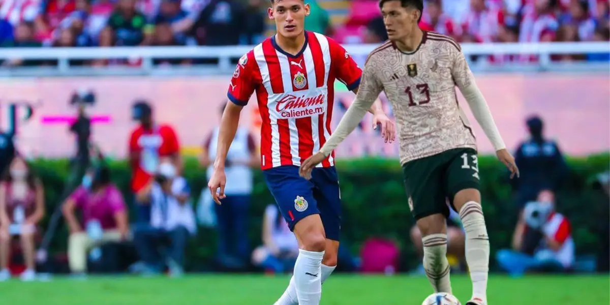 Chiquete con la de Chivasy con el Tricolor