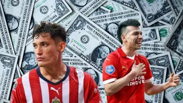 Chiquete con la playera de Chivas y Chucky con la de PSV