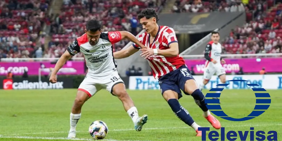 Chiquete en el Clásico vs Atlas/FOTO; X Raúl Orvañanos