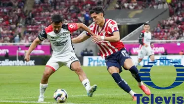Chiquete en el Clásico vs Atlas/FOTO; X Raúl Orvañanos