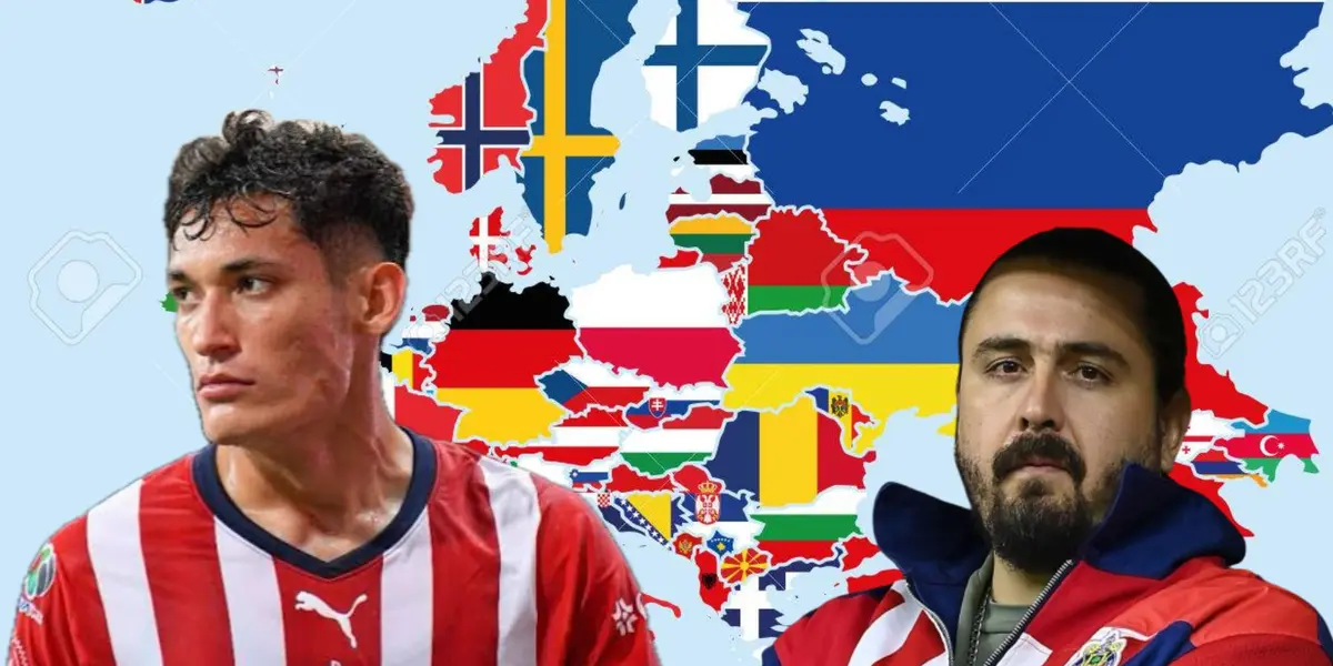 Chiquete y Amaury con el continente europeo