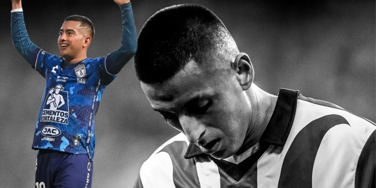 Chiquito Sánchez celebrando y Piojo triste