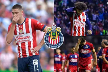 Chivas cada mercado de pases hace corte de jugadores en el equipo.