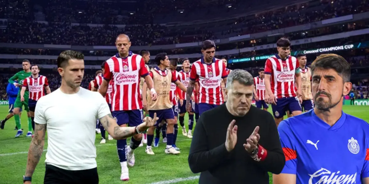 Chivas con Gago, Pauno y Junyent/FOTO: Milenio