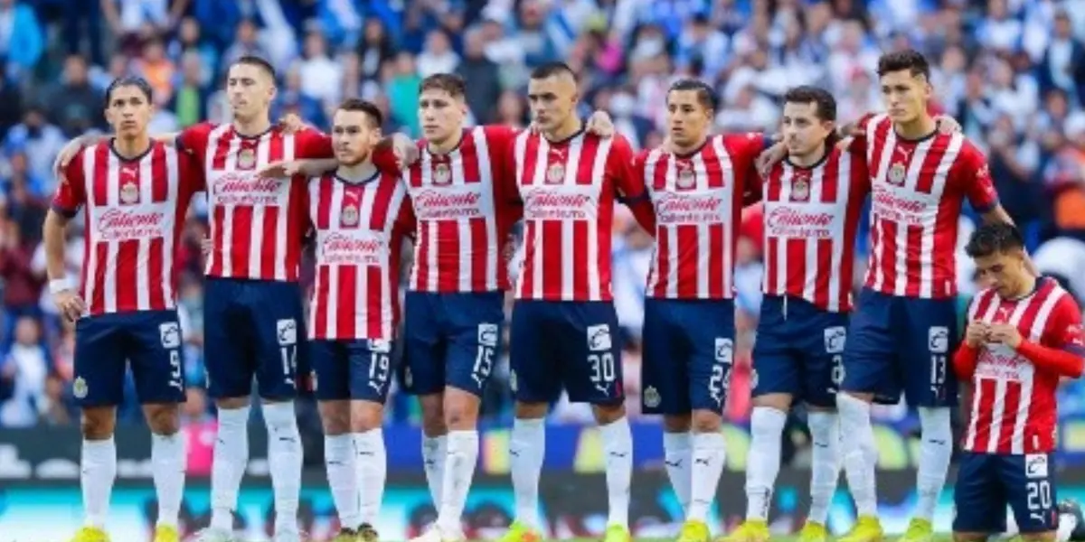 Chivas de Guadalajara en un partido ante Puebla / Imago 7