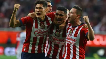 Chivas de Guadalajara festeja un gol en el Akron / Mexsports