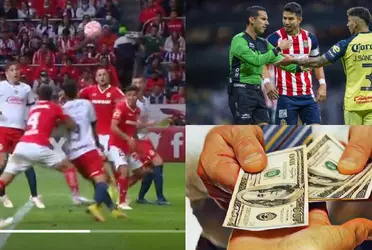 Chivas de Guadalajara la pasó muy mal en el infierno de Toluca, no por el nivel de juego, sino por los problemas del penal.