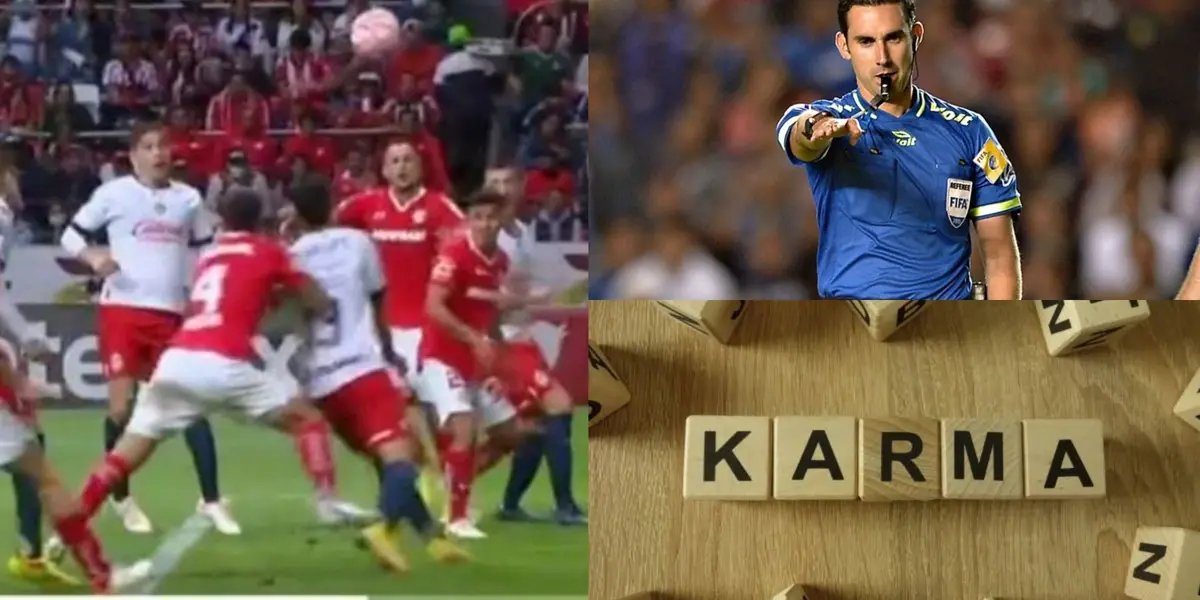 Chivas de Guadalajara sufrió ante el robo del silbante mexicano en el estadio del Toluca, pero ahora el destino se la cobra.