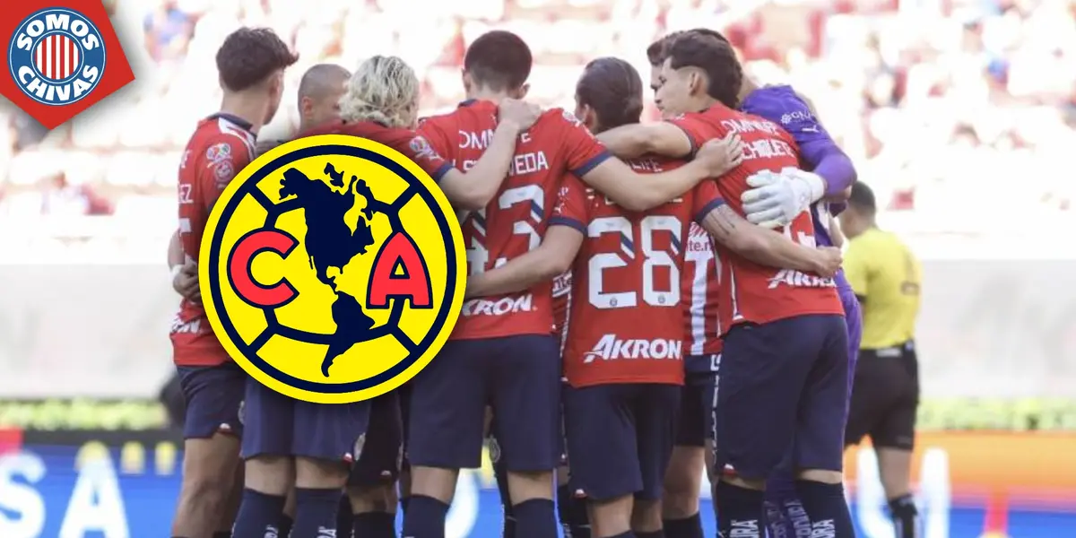 Chivas durante partido en el Akron (Fuente: MEXSPORT)