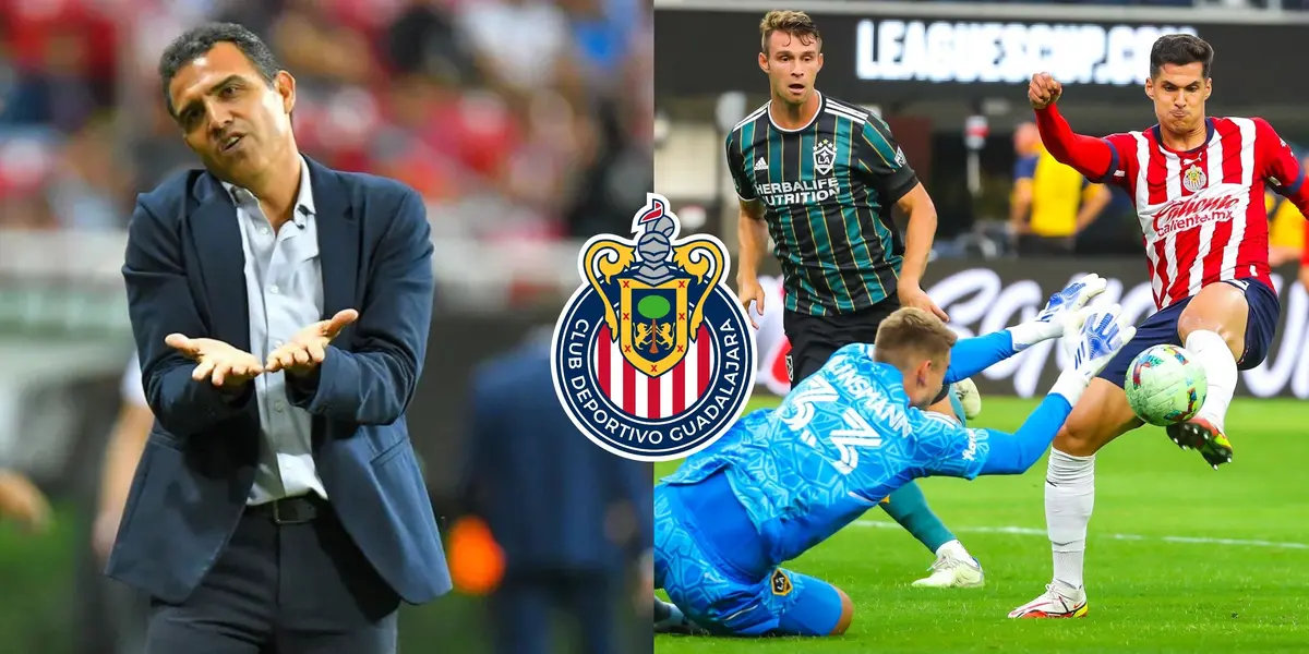 Chivas está peleado con el gol y ni siquiera frente al portero suplente del Galaxy pudieron marcar gol.