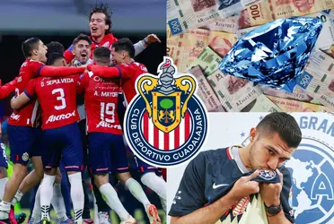 Chivas lo quiere firmar, pero su padre es americanista y pediría una fortuna para que juegue en el Rebaño.
