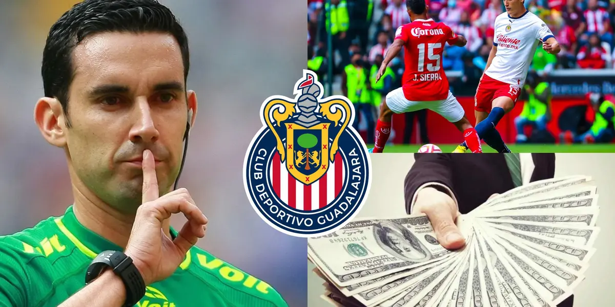 Chivas pudo continuar con su racha de triunfos consecutivos, pero el árbitro del encuentro lo terminó evitando.
