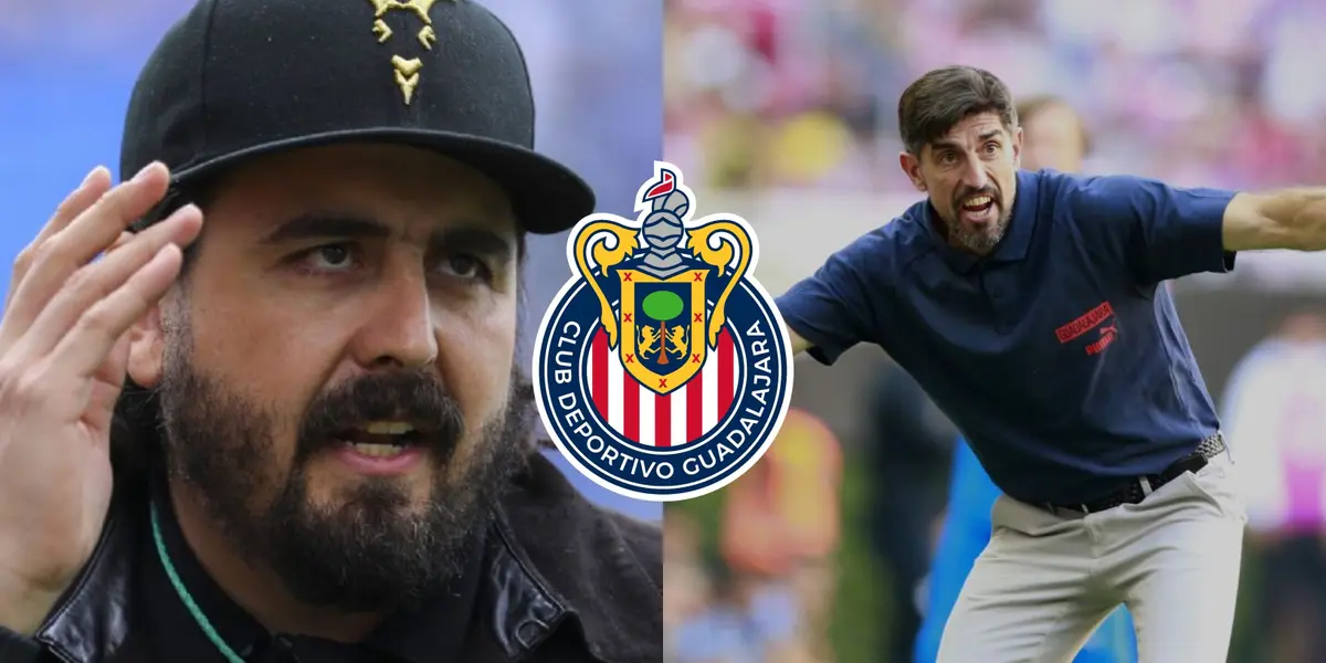 Chivas se metería en serios problemas luego que Amaury Vergara decidiera darle la espalda al técnico de su equipo.