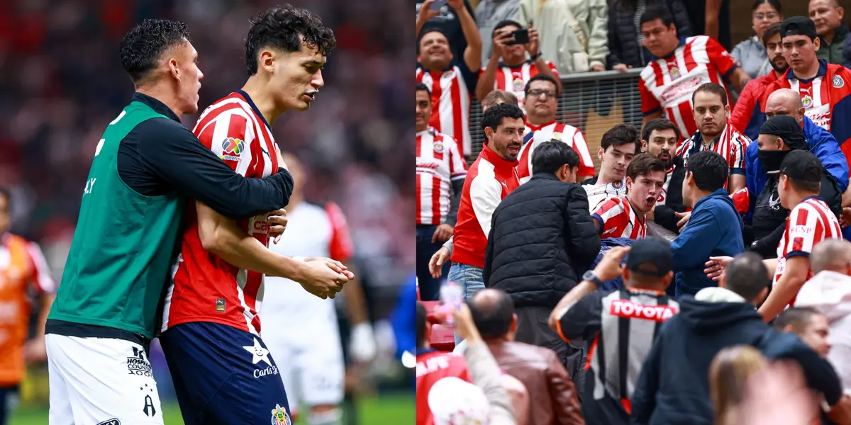 Chivas sufrirá una sanción tras la violencia que se presentó en el partido vs Atlas | Foto: MexSport