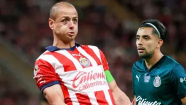 Chivas venció a Rayados y Chicharito Hernández así celebró el gol de Marín.