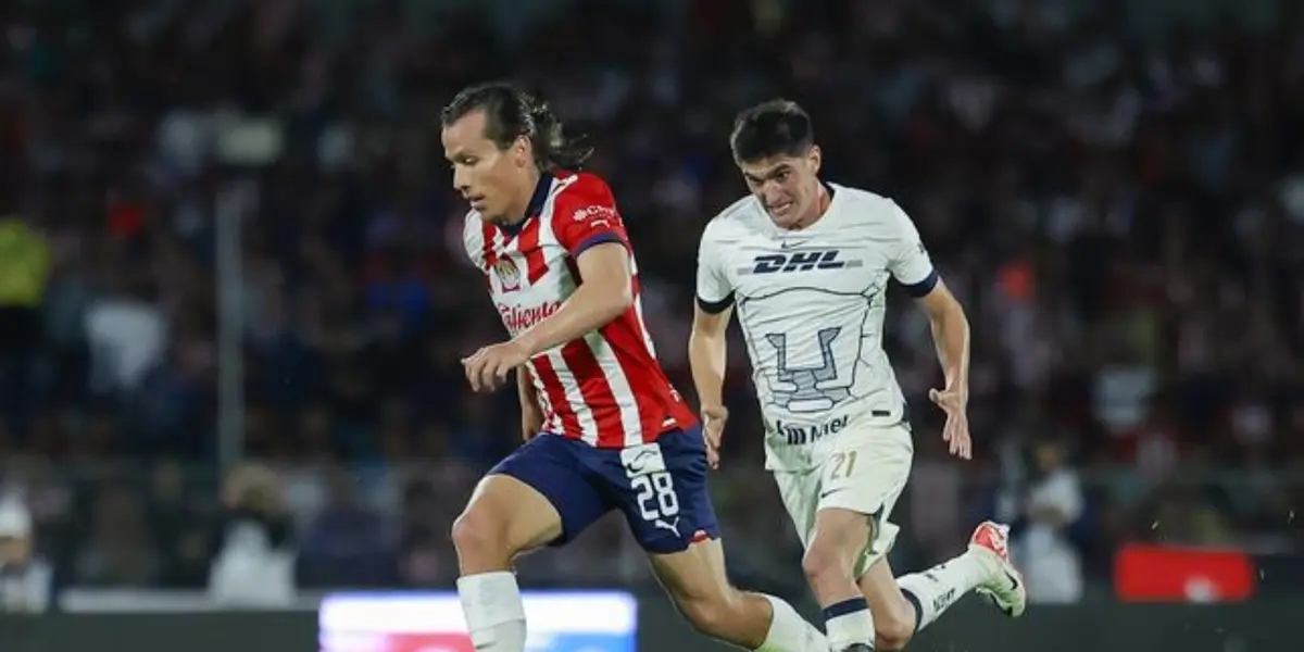 Chivas visitará a Pumas pero tendrá varias bajas, una de una figura del equipo | Foto: Juan Luis Díaz