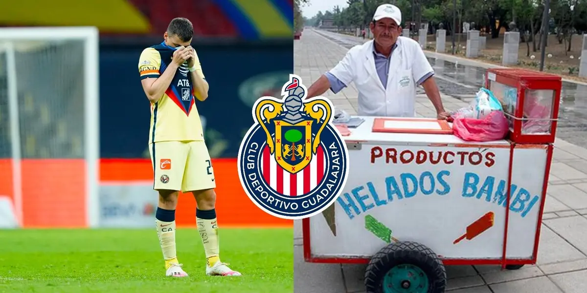 Conoce el crack de Chivas que tras humillar al América ahora vende helados.