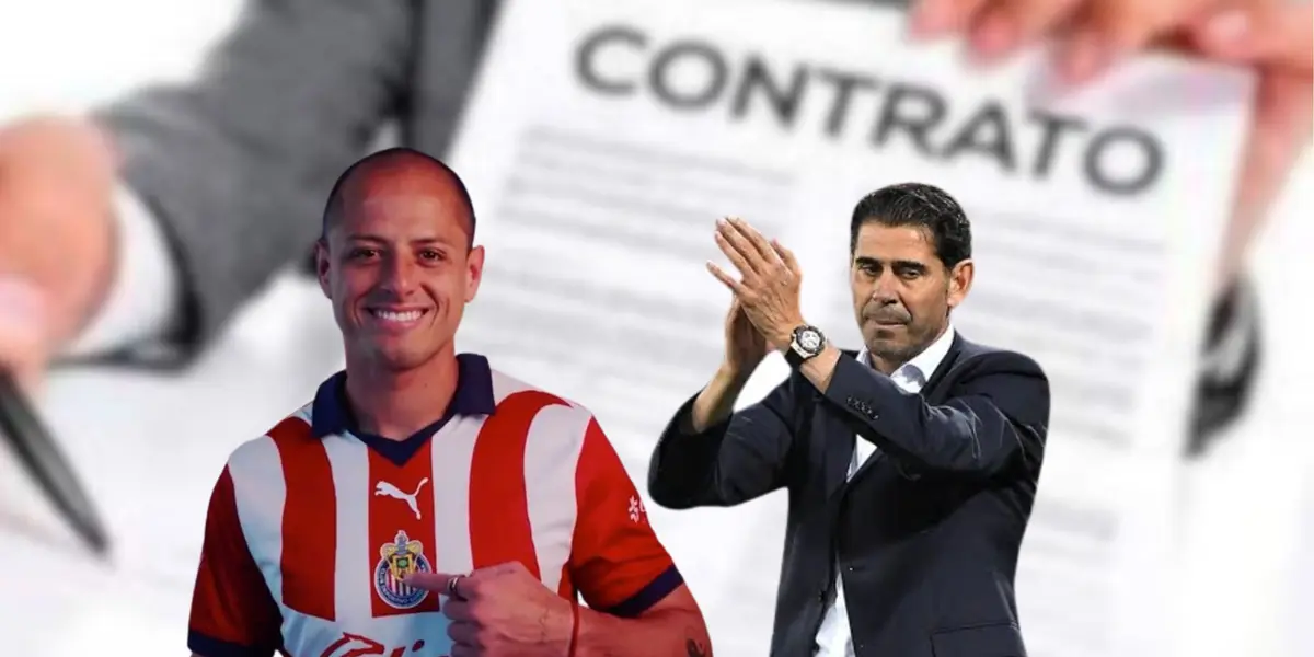 Contrato histórico de Chicharito con Chivas