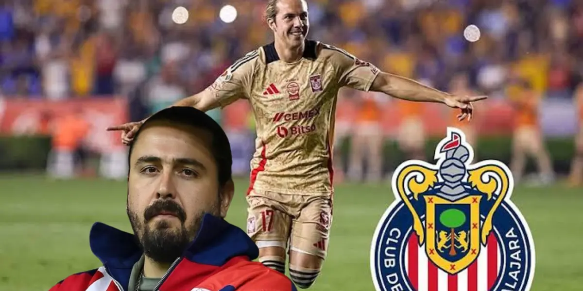 Córdova con Tigres, el escudo de Chivas y Amaury