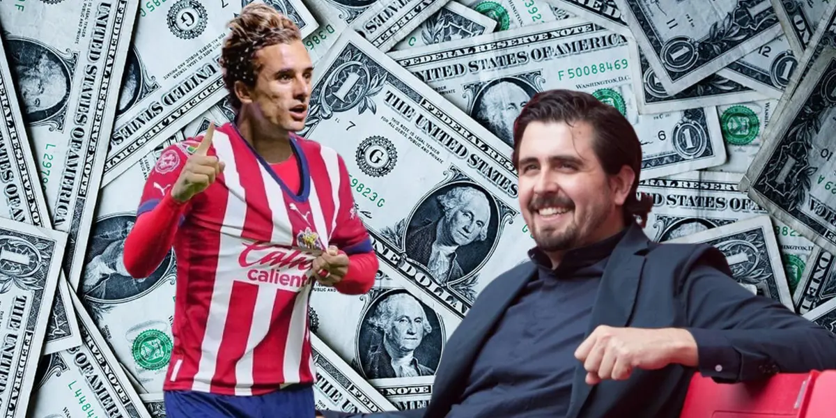 Cortizo con la de Chivas y Amaury Vergara