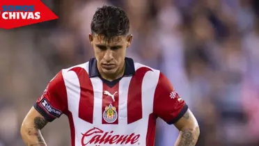 Cristian Calderón en Chivas (Fuente: MEXSPORT)