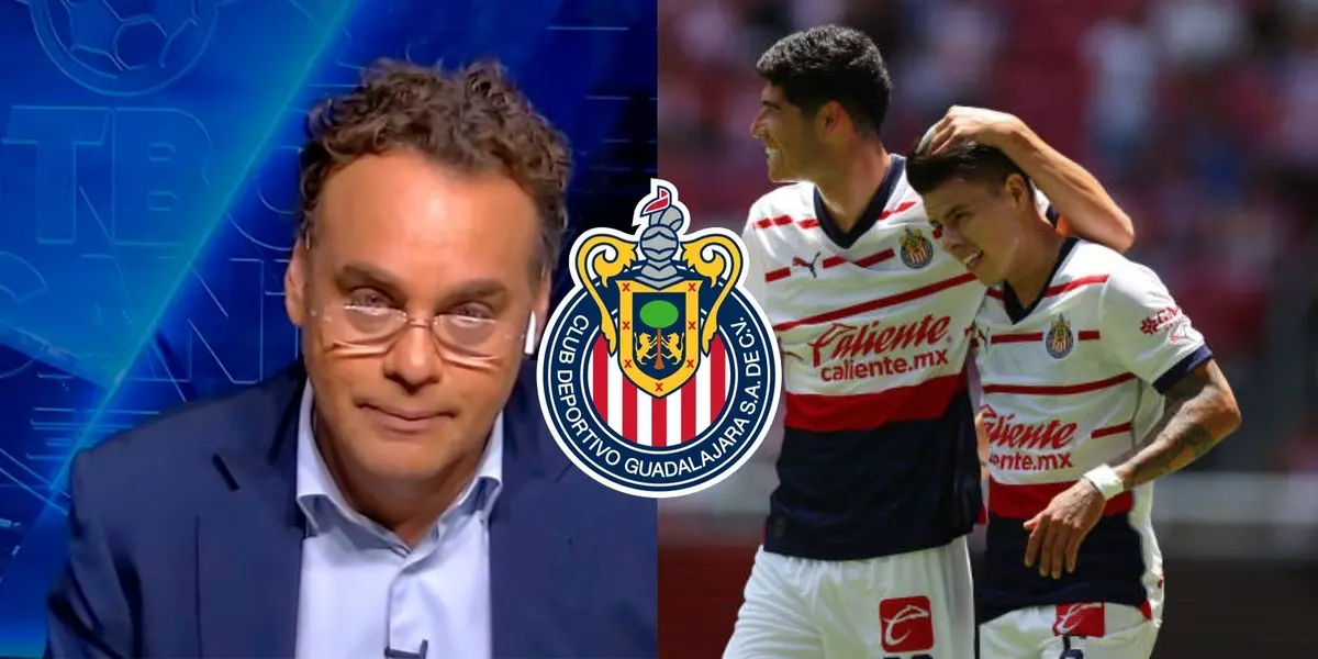 David Faitelson sorprendió y lo que hizo mientras Chivas enfrentaba al Athletic Bilbao