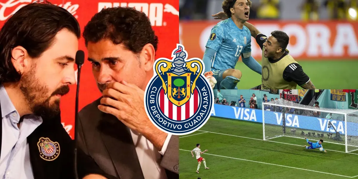 De la manera más inesperada, Chivas querría al aguilucho de Guillermo Ochoa tras atajar un penal con el Tri.