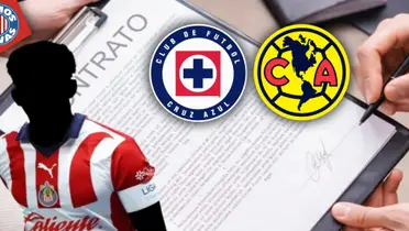 Descripción de firma de contrato en Chivas (Fuente: MEXSPORT)