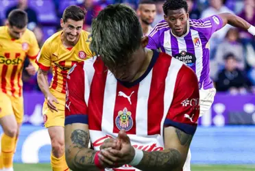 Desde España llegó a Chivas el jugador que reemplazaría a Cristian Calderón, 'Chicote' no renovó su contrato.
