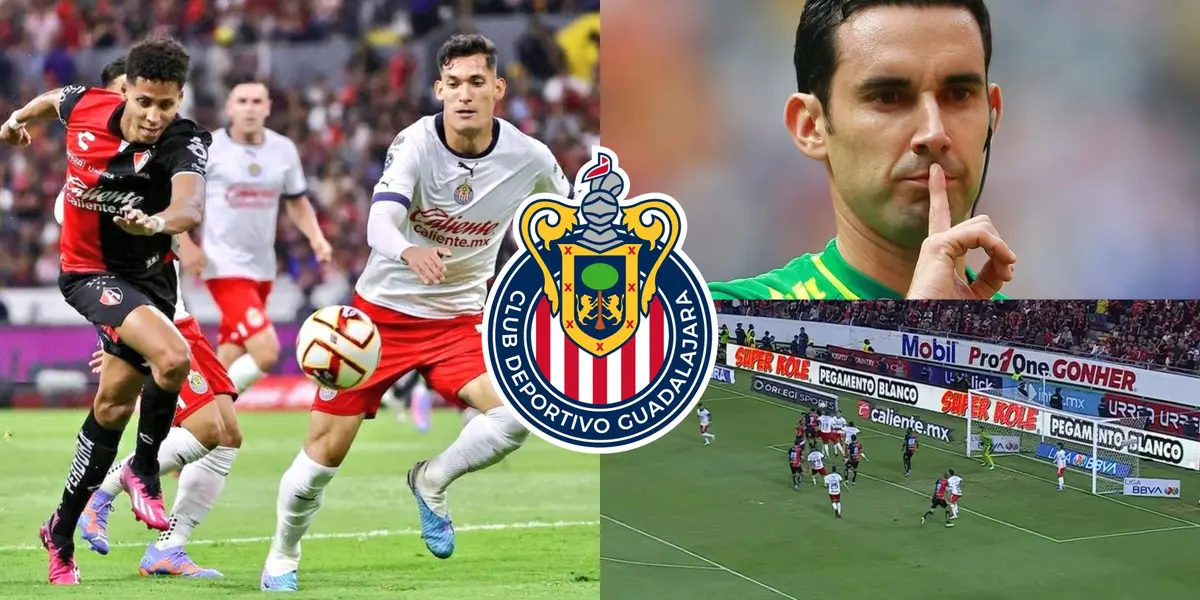 Destapan las imágenes que demuestran que la terca anotación que recibió Chivas no debió contar.
