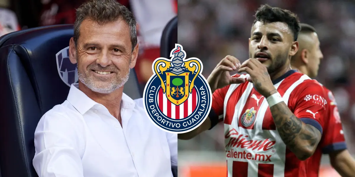 Diego Cocca podría tener nuevo equipo y le gustaría llevarse a Alexis Vega del Guadalajara.