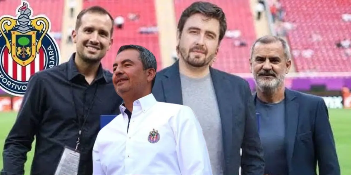 Directiva de Chivas con Ortega/FOTO: YouTube Jesús Bernal