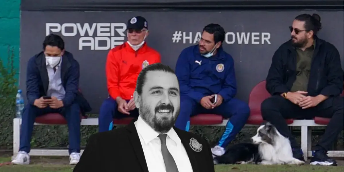 Directiva de Chivas en la banca/FOTO:Rebaño Pasión