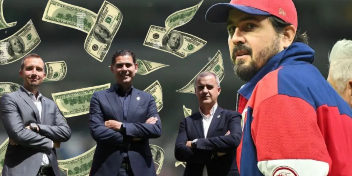 Directiva española de Chivas y Amaury Vergara