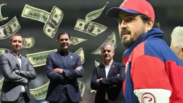 Directiva española de Chivas y Amaury Vergara