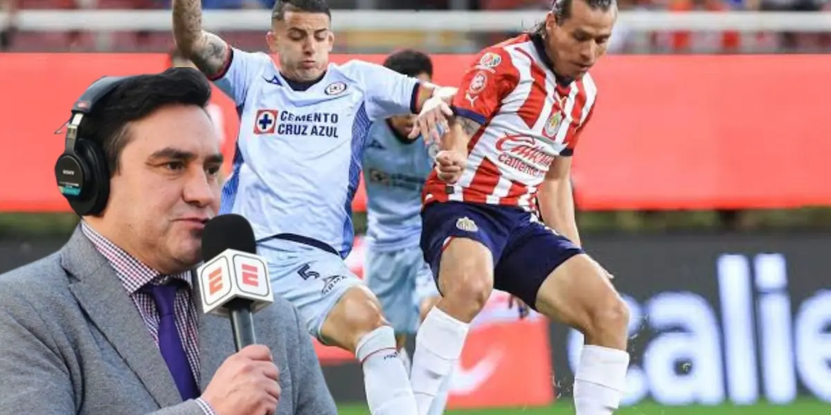 Dolido con la actuación de Chivas, Pietrasanta cargó en contra de los rojiblancos por derrota ante cruz azul