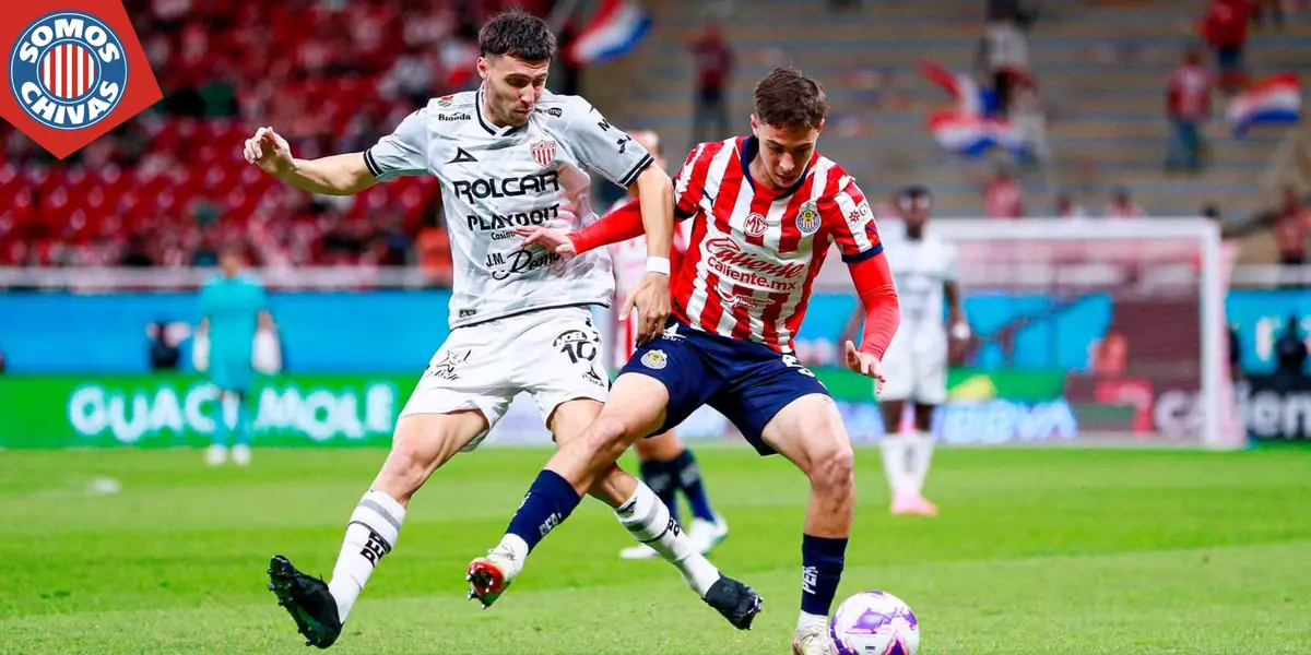 Duelo de Chivas vs Necaxa (Fuente: MEXSPORT)