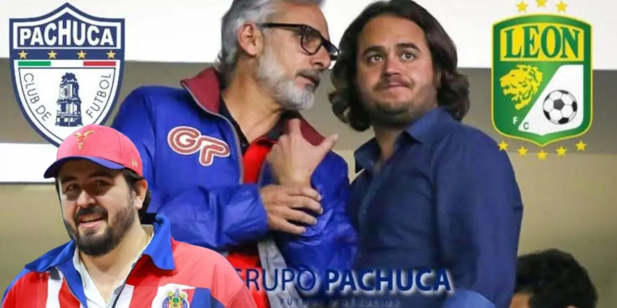 Dueños de Grupo Pachuca y Amaury Vergara