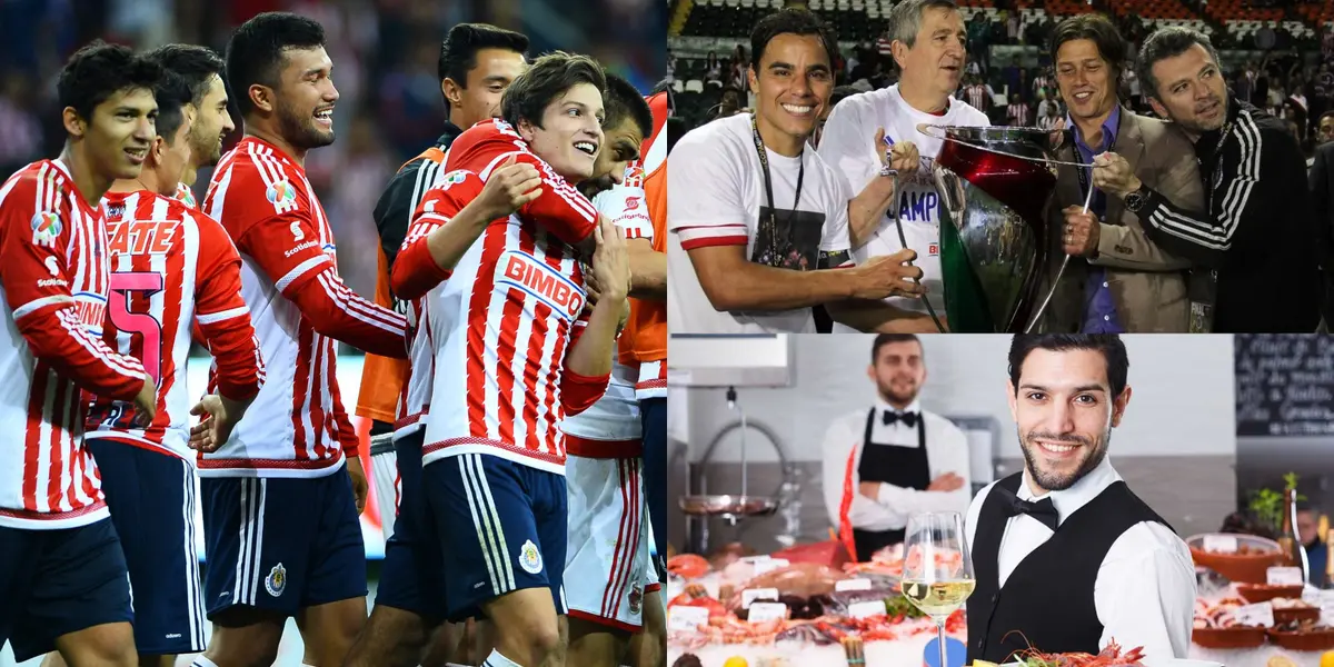 Durante muchos años estuvo becado en Chivas, ahora vende comida japonesa.