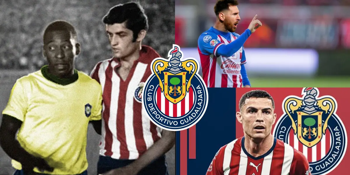 Edson Arantes do Nascimento no fue el único jugador extranjero que pudo haber vestido la camiseta de Chivas.