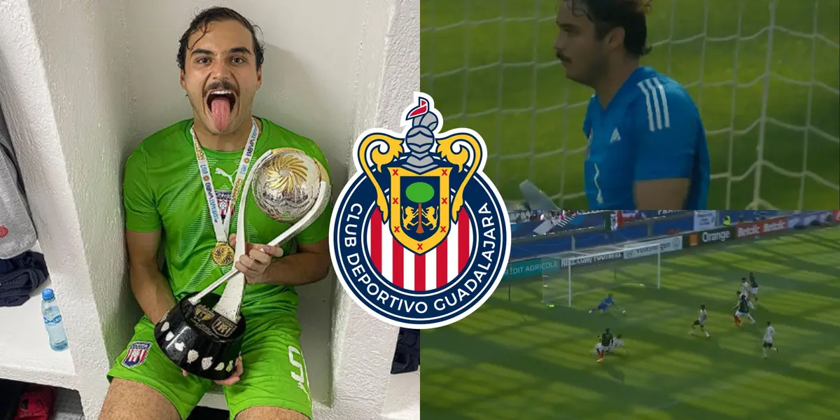 Eduardo García quiere un lugar en Chivas y su actuación con el Tri da la vuelta al mundo.