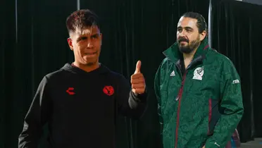 Efraín Álvarez y Amaury Vergara (Foto tomada de: MexSport)