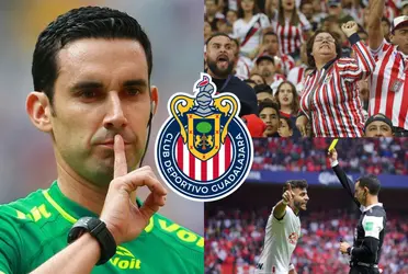 El árbitro del Chivas vs América, César Arturo Ramos y las palabras que hacen temblar a la afición de rojiblanca.